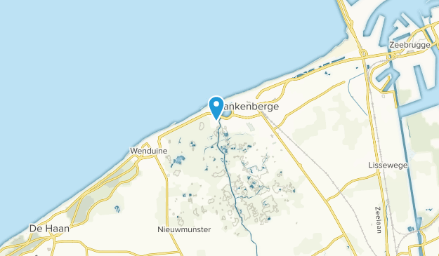 Blankenberge, Provincia de Flandes Occidental Map