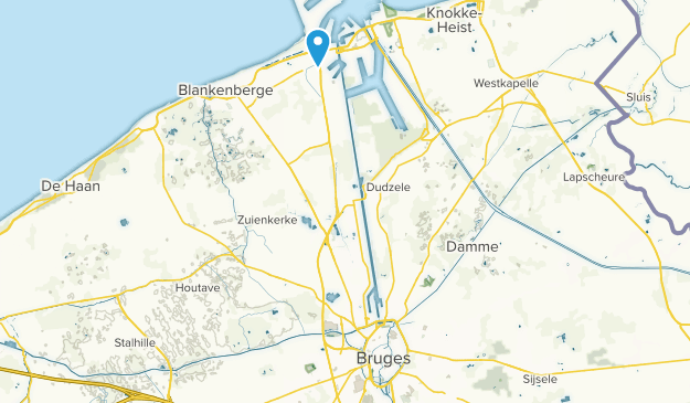 Brugge, West Flanders Map