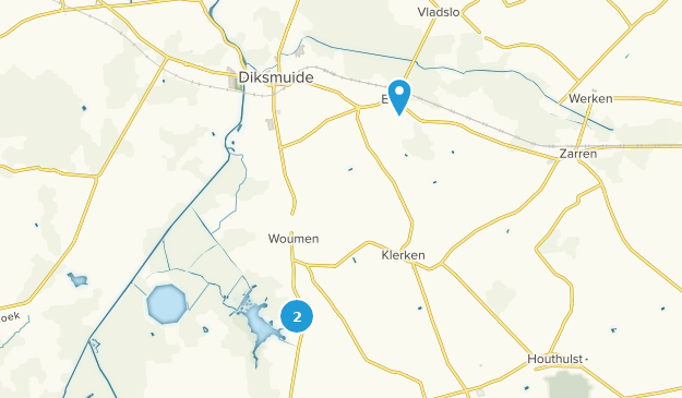 Dixmude, Province de Flandre-Occidentale Map