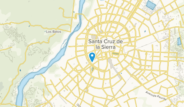 Santa Cruz de la Sierra, Santa Cruz Map