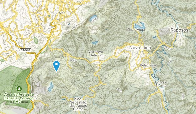 Nova Lima, Minas Gerais Map