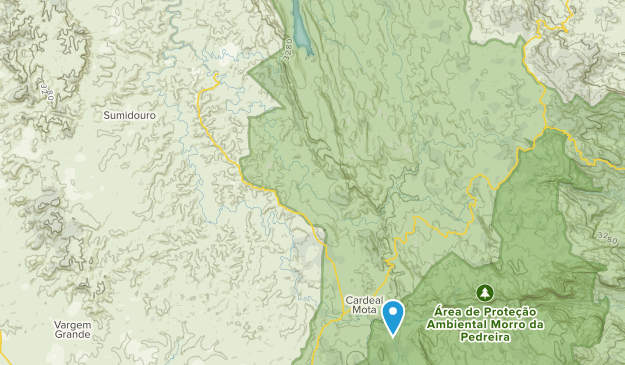 Santana do Riacho, Minas Gerais Map