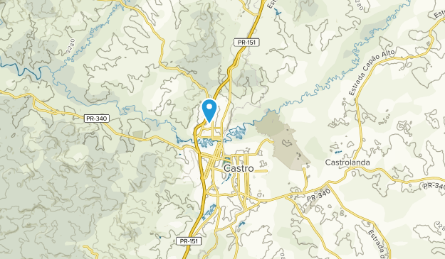 Castro, Parana Map