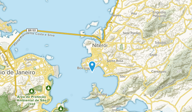 Niterói, Rio de Janeiro Map