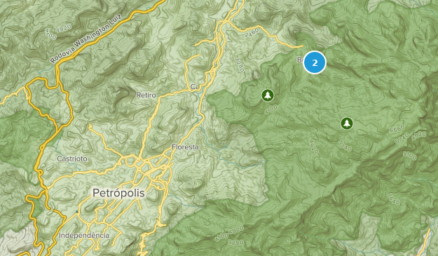 Petrópolis, Rio de Janeiro Map