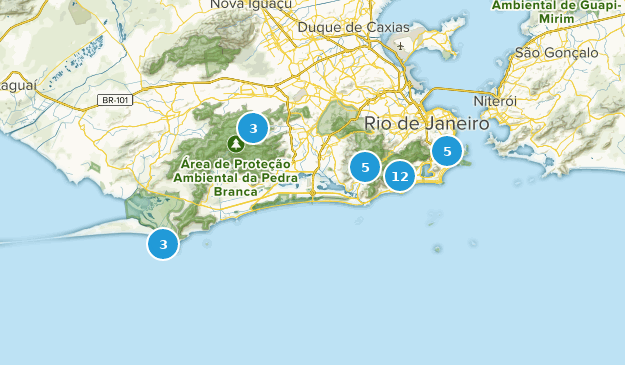 Rio de Janeiro, Rio de Janeiro Map