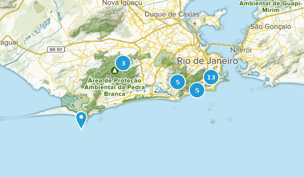 Rio de Janeiro, Rio de Janeiro Map