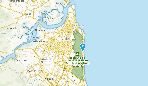 Natal, Rio Grande do Norte Map