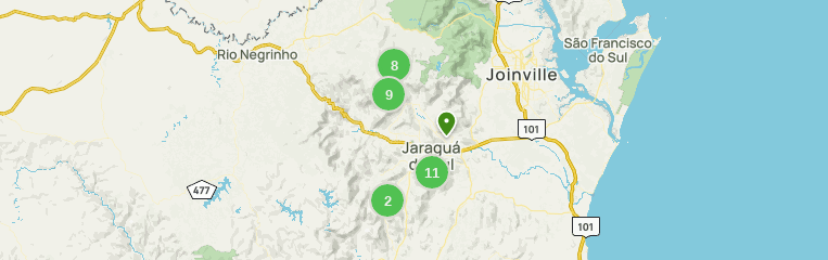 As melhores trilhas de Moto de Estrada em Joinville, Santa Catarina  (Brasil)