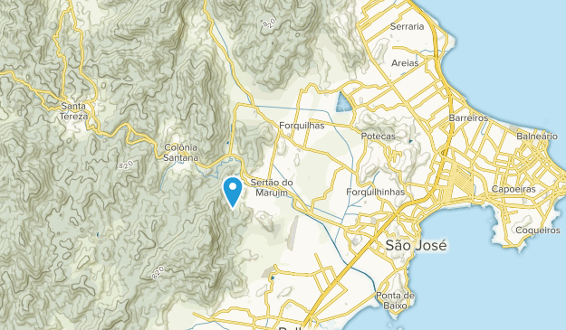 São José, Santa Catarina Map