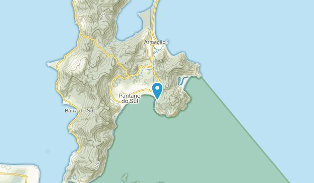 Pântano do Sul, Santa Catarina Map