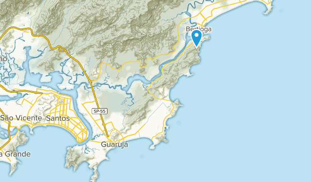 Guarujá, São Paulo Map
