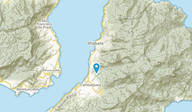 Ilhabela, São Paulo Map
