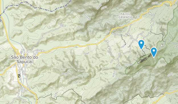 São Bento Do Sapucaí, São Paulo Map