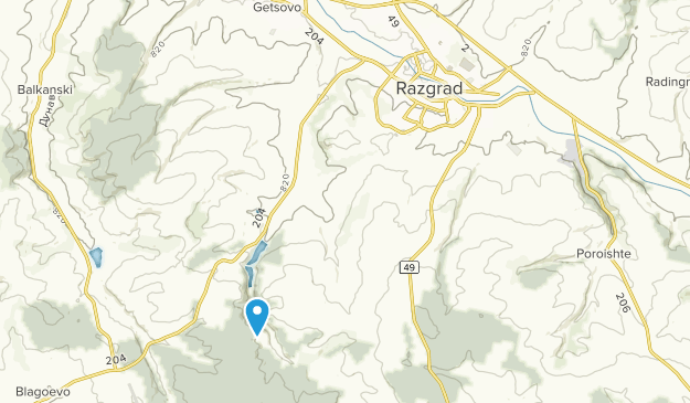 Razgrad, Разград Map