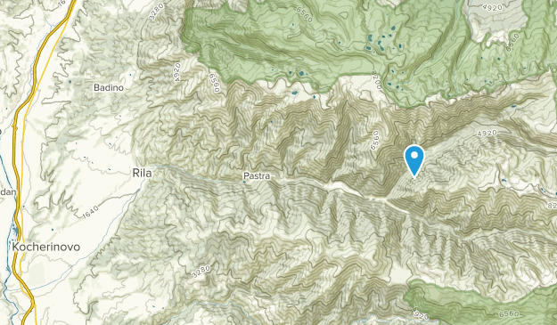 Rila, Кюстендил Map