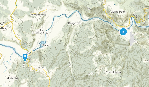 Oteshari, Kardzhali Map