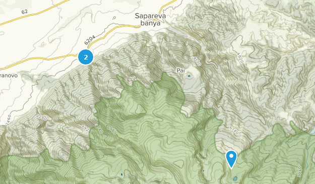 Sapareva Banya, Oblast Kjustendil Map
