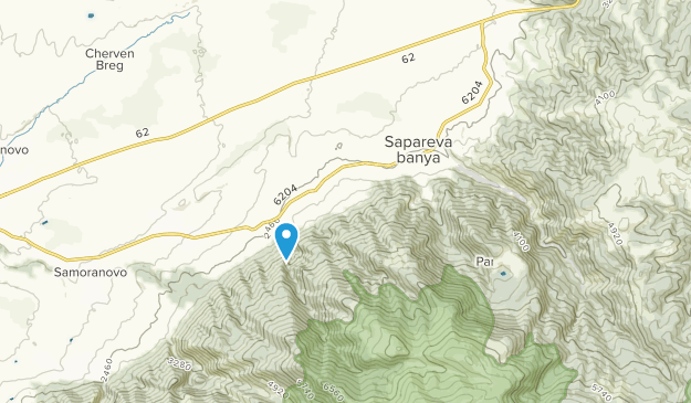 Sapareva Banya, Oblast Kjustendil Map