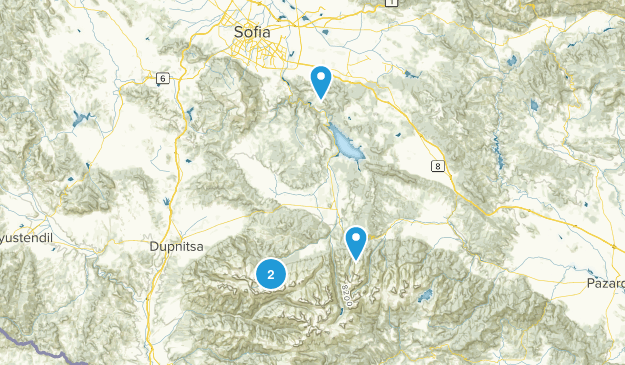 Borovets, Sofia Map
