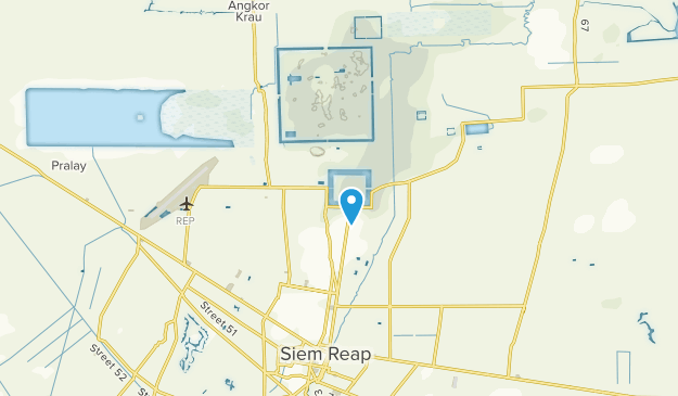 Phumĭ Trâpeăng Séh Khang Lĕch, Siemréab Map