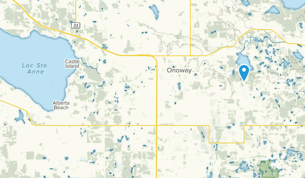 Alberta Beach, Alberta Map