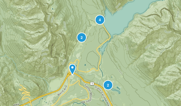 Anthracite, Alberta Map