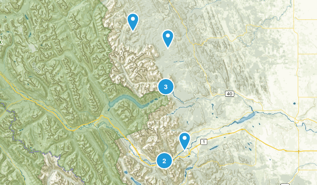 Bighorn No. 8, Alberta Map