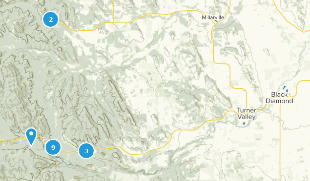 Black Diamond, Alberta Map