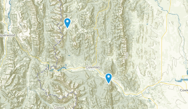 Blairmore, Alberta Map