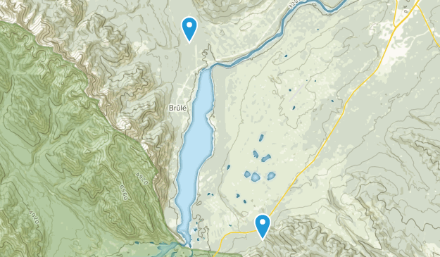 Brule, Alberta Map