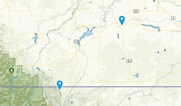 Cardston County, Alberta Map