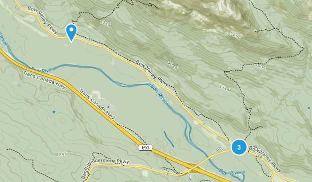 Castle Junction, Alberta Map
