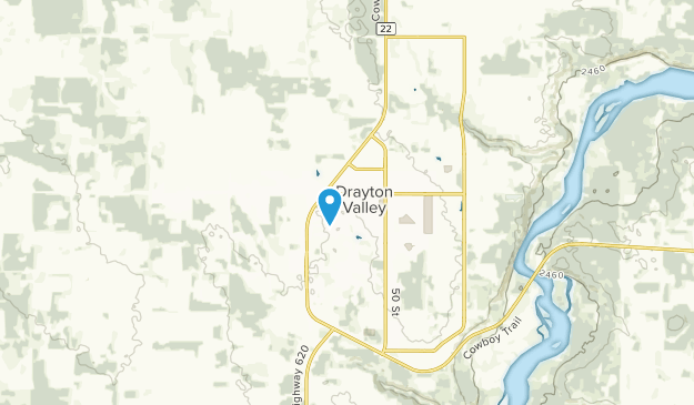 Drayton Valley, Alberta Map