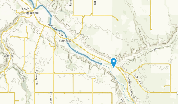 East Coulee, Alberta Map