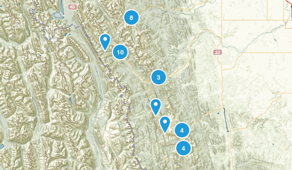 Eden Valley, Alberta Map