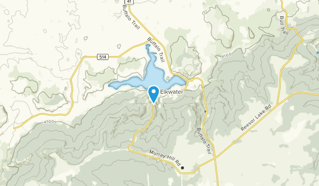 Elkwater, Alberta Map
