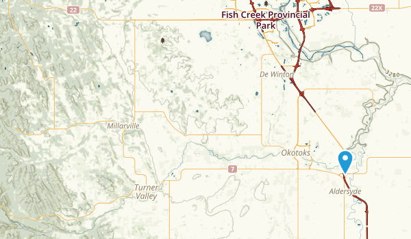Foothills No. 31, Alberta Map
