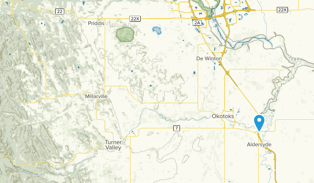 Foothills No. 31, Alberta Map