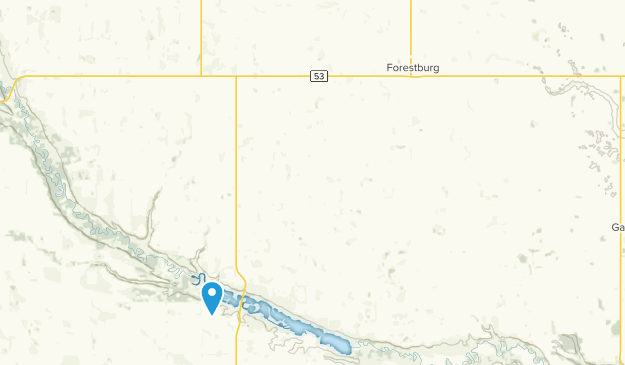 Forestburg, Alberta Map