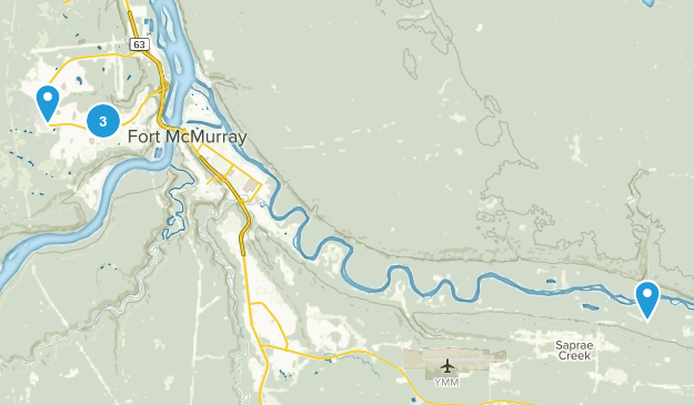 Fort McMurray, Alberta Map