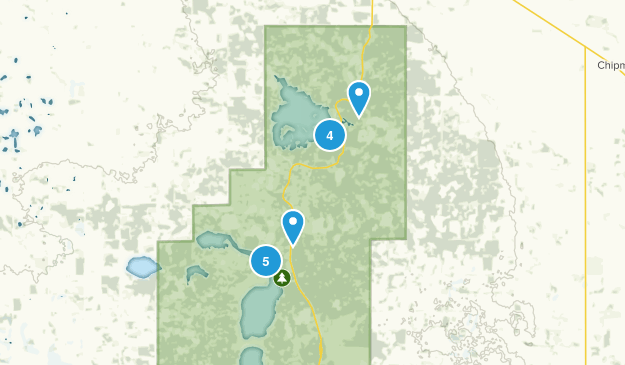 Improvement District No. 13 , Alberta Map