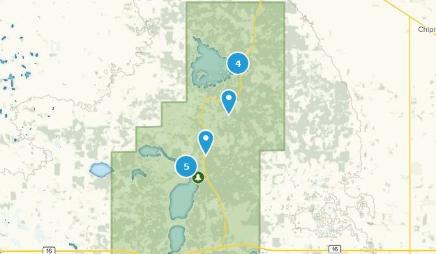 Improvement District No. 13 , Alberta Map