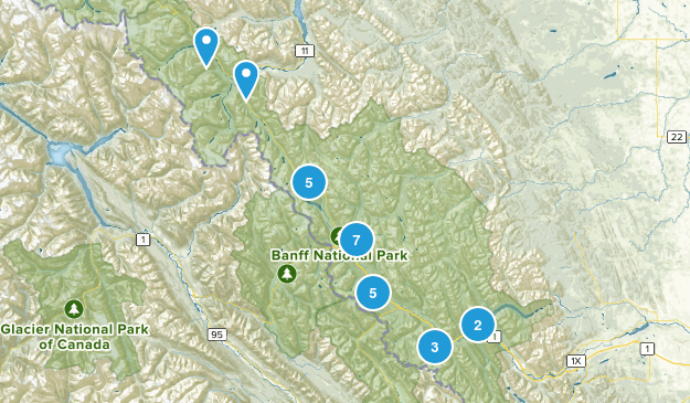 Improvement District No. 9, Alberta Map