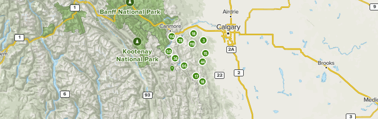 kananaskis biking trails