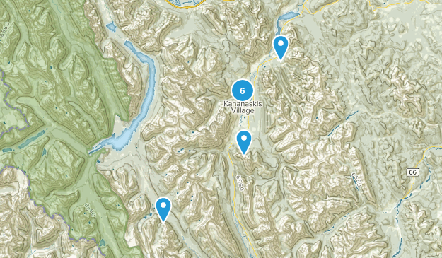 Kananaskis Village, Alberta Map