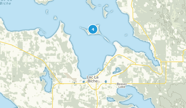 Lac La Biche, Alberta Map