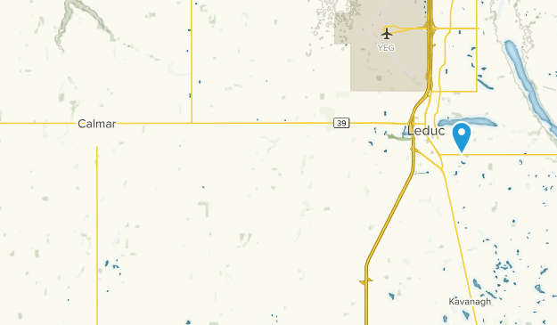 Leduc, Alberta Map