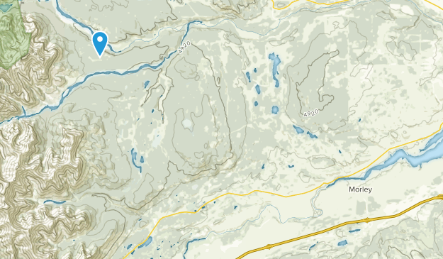 Morley, Alberta Map
