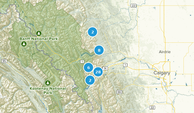 Bighorn No 8, Alberta Map
